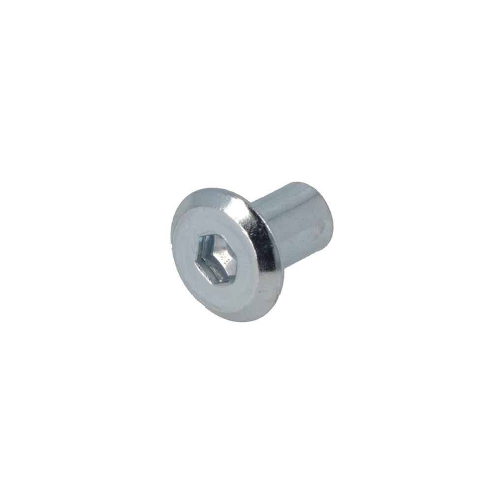 Homefix écrou manchon galvanisé tête cylindrique hexagonale intérieur